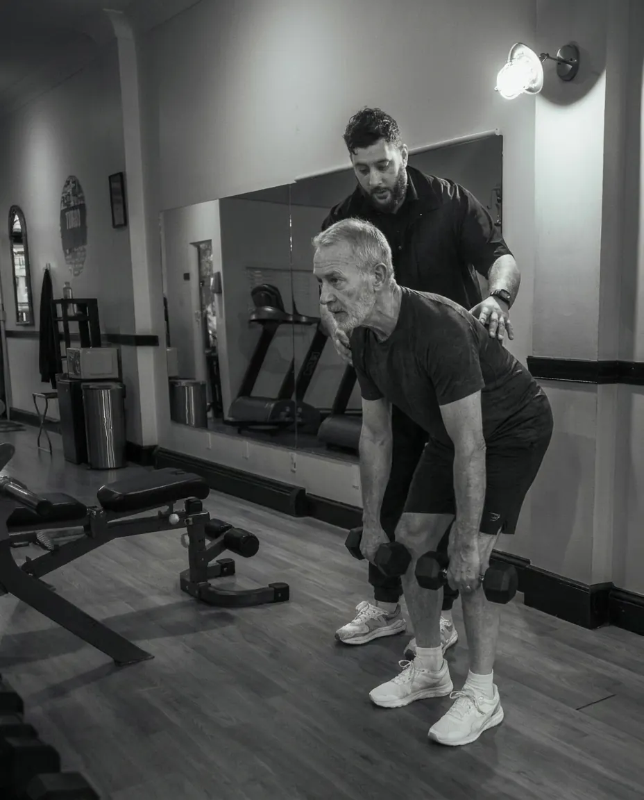 One-on-one strength coaching in the private Turbo studio
