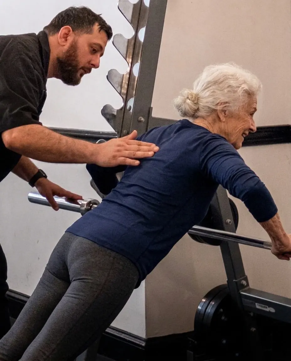 Private personal training consultation at Turbo in Caldwell